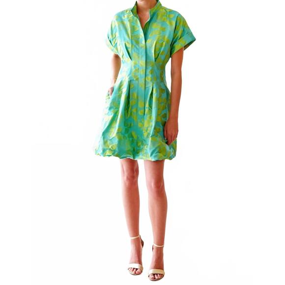 FINLEY Dresses & Skirts - NEW FINLEY james bubble dress in lilypad jacquard